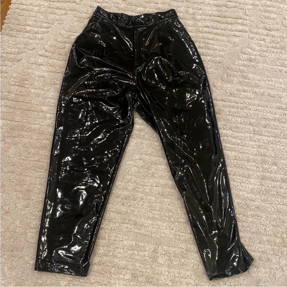 Zara High Waisted Pleater Pants Sz S
